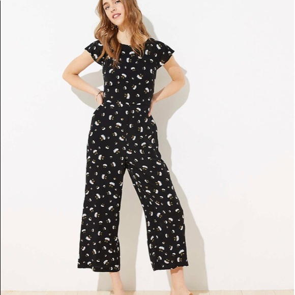 LOFT Women's NWT Lily Tie Back Jumpsuit - Picture 3 of 4